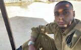 Cpl. Ermias Bahata. (Israel Defense Forces)