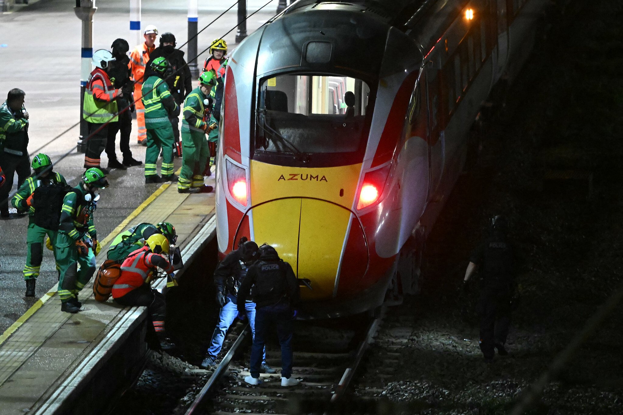 UK Train Stabbing in Huntingdon Leaves Nine Critically Injured, Two Arrested