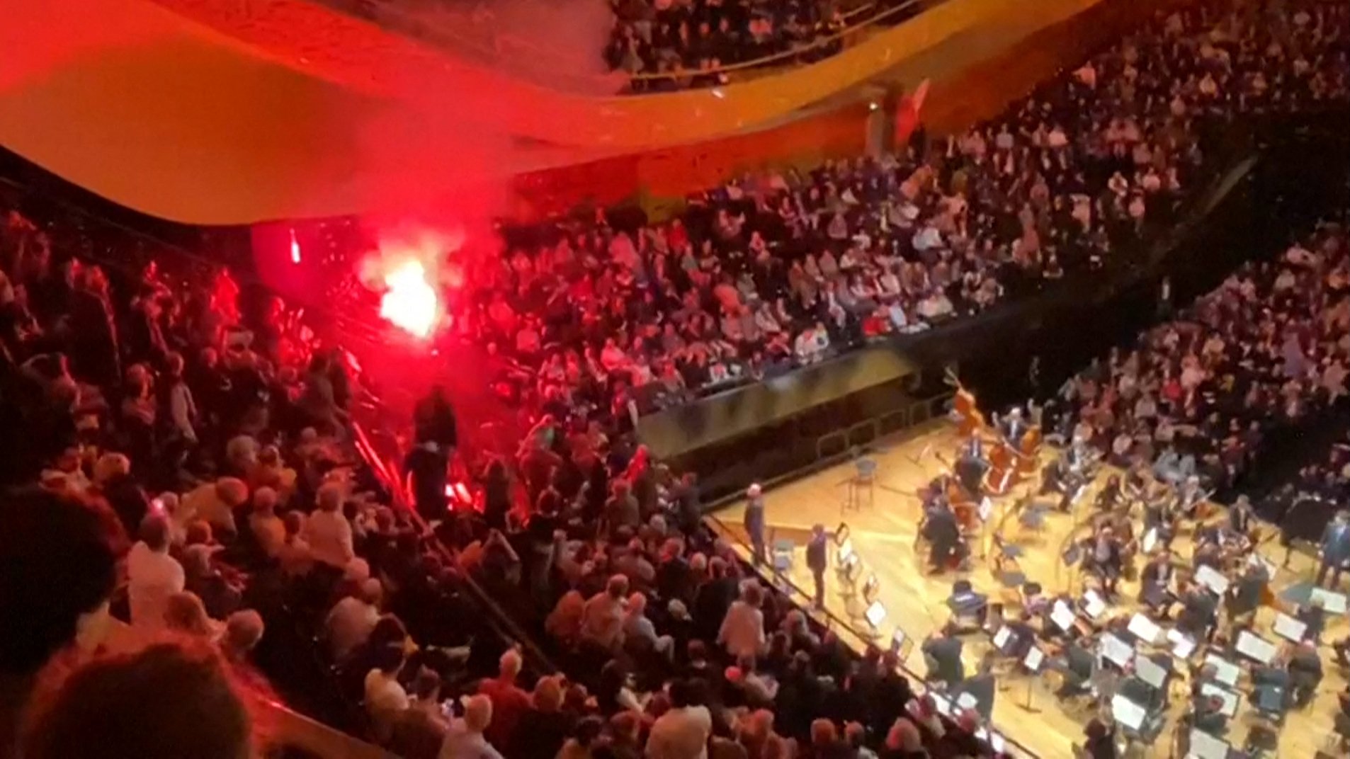 Four charged over disruptions of Israel Philharmonic concert in France