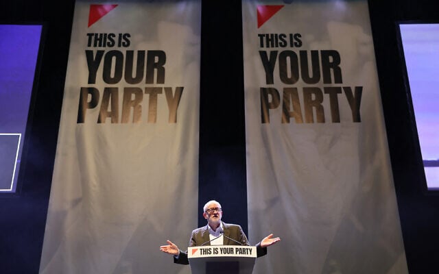 Former Labour Party leader and co-founder of 'Your Party,' Jeremy Corbyn, delivers a speech on the first day of the Founding Conference for Your Party in Liverpool, north-west England, on November 29, 2025. (Darren Staples / AFP) Former Labour Party leader and co-founder of 'Your Party,' Jeremy Corbyn, delivers a speech on the first day of the Founding Conference for Your Party in Liverpool, north-west England, on November 29, 2025. (Darren Staples / AFP)