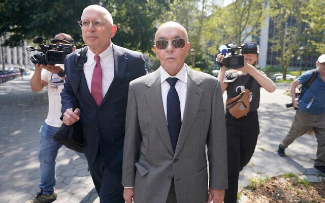 Tavistock founder Joe Lewis leaves Manhattan federal court, July 26, 2023, in New York. (AP Photo/Mary Altaffer) Tavistock founder Joe Lewis leaves Manhattan federal court, July 26, 2023, in New York. (AP Photo/Mary Altaffer)