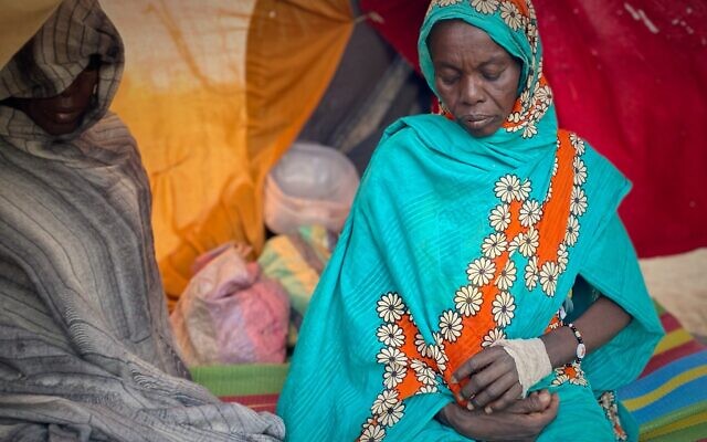 An injured Sudanese woman who fled el-Fasher city, after Sudan's paramilitary forces killed hundreds of people in the western Darfur region, sits in a tent at a camp in Tawila, Sudan, Oct. 31, 2025. (AP Photo/Mohammed Bakry) An injured Sudanese woman who fled el-Fasher city, after Sudan's paramilitary forces killed hundreds of people in the western Darfur region, sits in a tent at a camp in Tawila, Sudan, Oct. 31, 2025. (AP Photo/Mohammed Bakry)