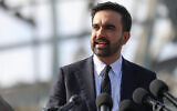 New York City mayor-elect Zohran Mamdani speaks during a news conference in the Queens borough of New York, November 5, 2025. (AP Photo/ Heather Khalifa)