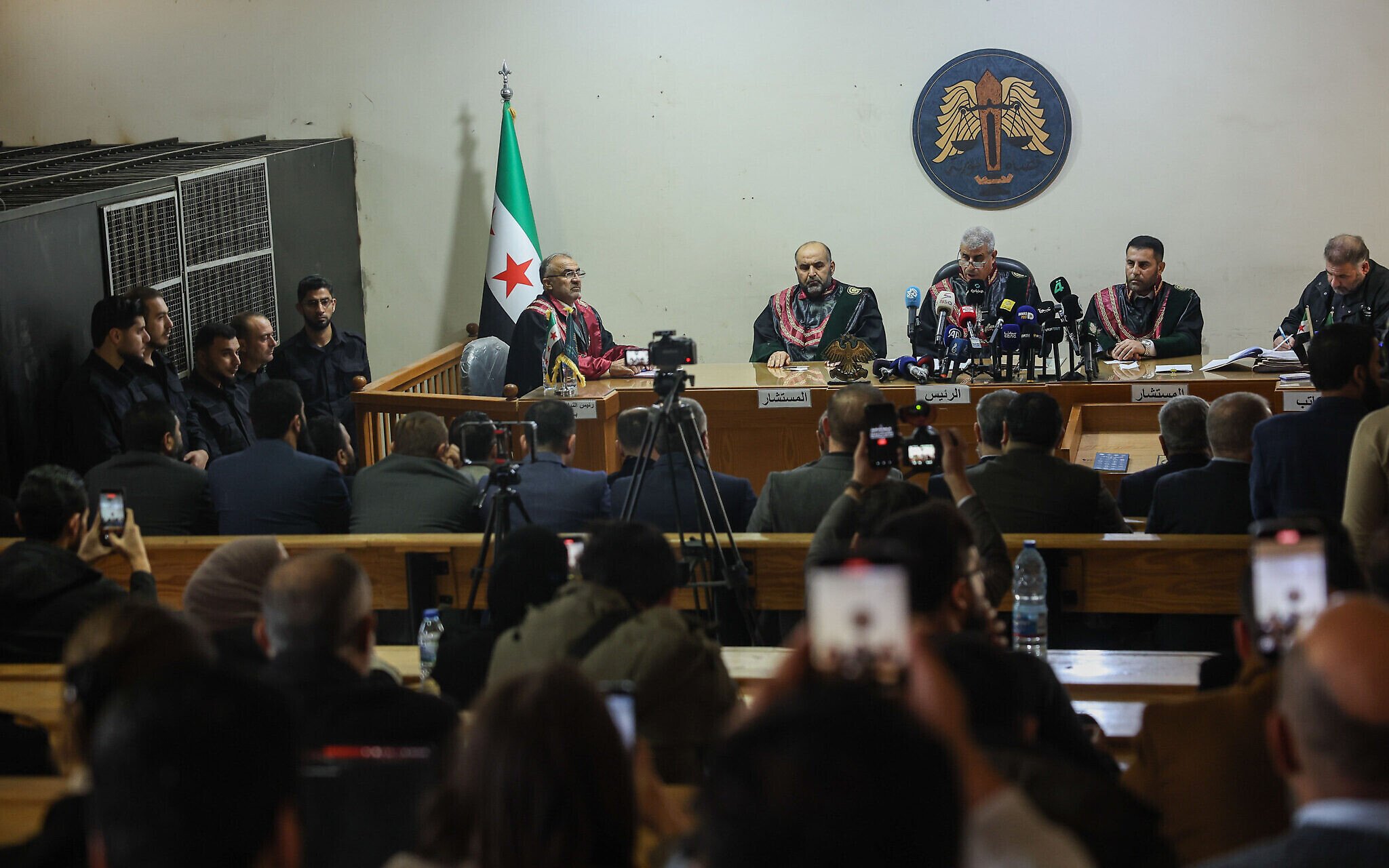 Syria holds first trial over deadly clashes between Syrian regime, pro-Assad forces