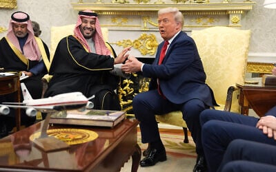 President Donald Trump meets Saudi Arabia's Crown Prince Mohammed bin Salman in the Oval Office of the White House, November 18, 2025, in Washington. (AP Photo/Evan Vucci) President Donald Trump meets Saudi Arabia's Crown Prince Mohammed bin Salman in the Oval Office of the White House, November 18, 2025, in Washington. (AP Photo/Evan Vucci)