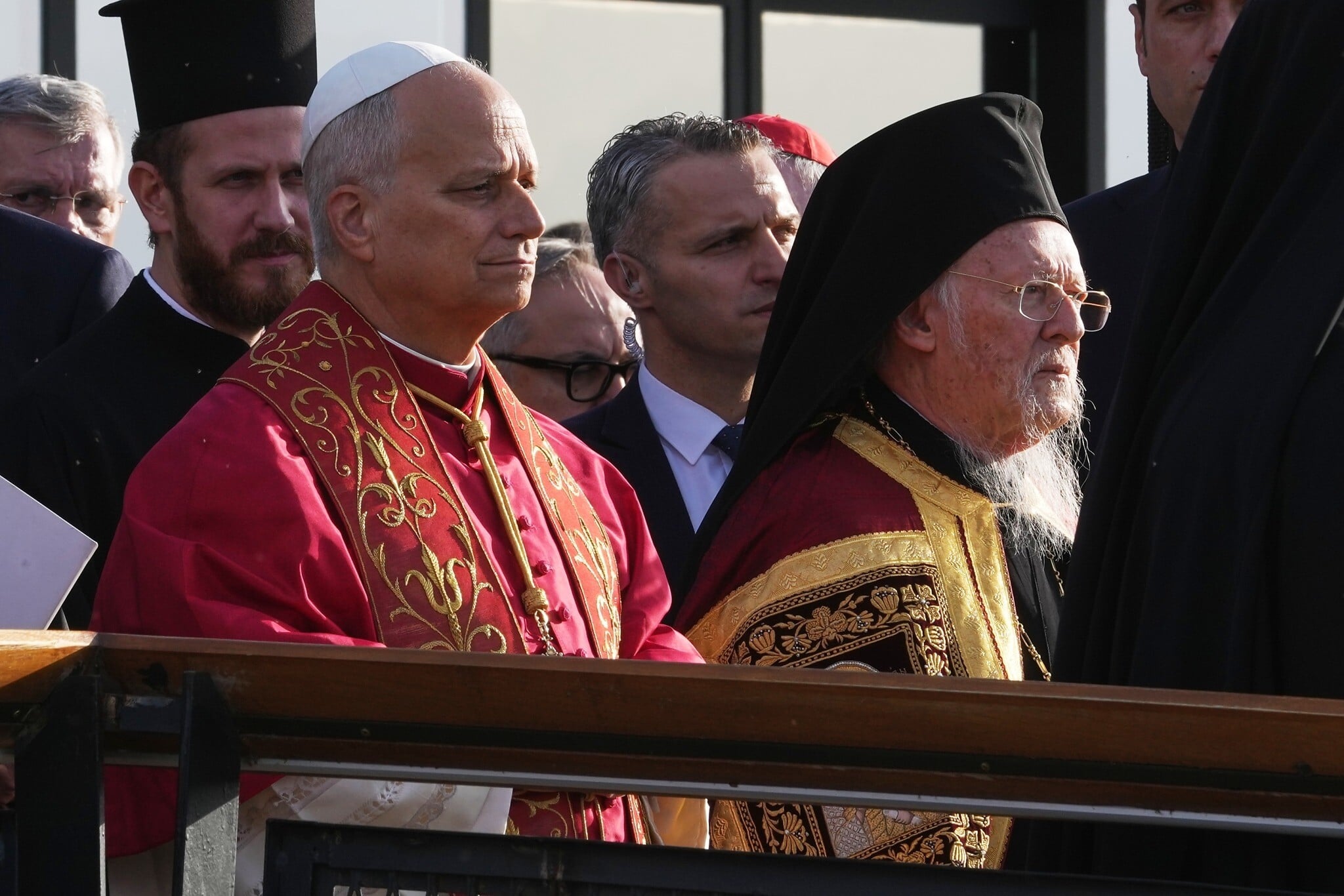 Rencontre entre le pape Léon XIV et le patriarche œcuménique