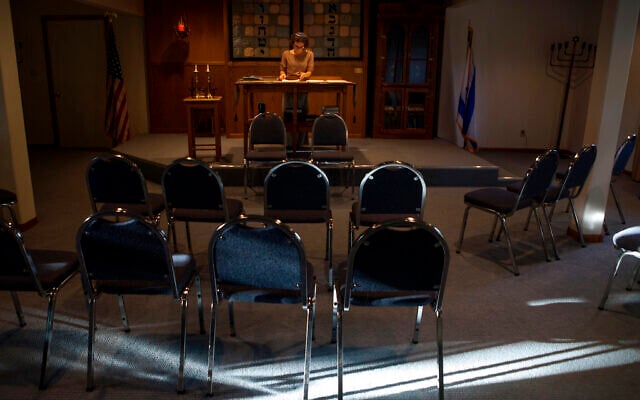 FILE: A rabbinical student reads at the Synagogue of the Black Hills in Rapid City, S.D., September 12, 2014. (AP Photo/Kristina Barker) FILE: A rabbinical student reads at the Synagogue of the Black Hills in Rapid City, S.D., September 12, 2014. (AP Photo/Kristina Barker)