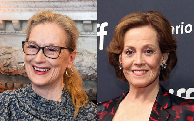 L-R: Actress Meryl Streep attends the King's Foundation Awards ceremony, at St. James's Palace, in London, on June 12, 2025. (J RATCLIFFE / POOL / AFP); Actress Sigourney Weaver attends the world premiere of 'Dust Bunny' at the Royal Alexandra Theater during the Toronto International Film Festival (TIFF) in Toronto, Ontario, Canada, on September 8, 2025. (VALERIE MACON / AFP) L-R: Actress Meryl Streep attends the King's Foundation Awards ceremony, at St. James's Palace, in London, on June 12, 2025. (J RATCLIFFE / POOL / AFP); Actress Sigourney Weaver attends the world premiere of 'Dust Bunny' at the Royal Alexandra Theater during the Toronto International Film Festival (TIFF) in Toronto, Ontario, Canada, on September 8, 2025. (VALERIE MACON / AFP)