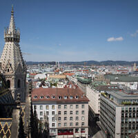 Vienna, capital city of Austria, on August 15, 2019. (Nati Shohat/Flash90)