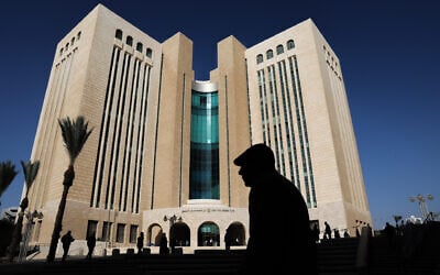 View of the Beersheba District Court Hall in southern Israel on December 1, 2019.(Nati Shohat/Flash90)