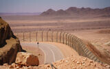 View of the Israeli-Egyptian border. September 9, 2025. (Yaniv Nadav/FLASH90)