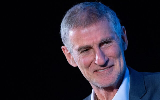 Head of the Democrats party Yair Golan at a conference in Jerusalem on November 17, 2025. (Yonatan Sindel/Flash90)