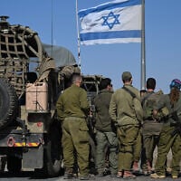 IDF reserve soldiers take part in a surprise military drill in northern Israel along the border with Lebanon and Syria, November 24, 2025. (Michael Giladi/Flash90)