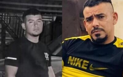 Abdallah Abu Madigham, 17 (left) and Ashraf Abu Madigham, 30 (right) who were both killed in a shooting in Rahat, southern Israel on November 20, 2025. (Facebook) Abdallah Abu Madigham, 17 (left) and Ashraf Abu Madigham, 30 (right) who were both killed in a shooting in Rahat, southern Israel on November 20, 2025. (Facebook)
