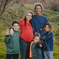 Sagi Mor and his family. (Courtesy of the family)