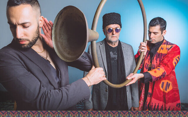 The Borochovs Band host Ravid Kahalani on November 10, 2025, at the annual Jerusalem International Oud Festival. (Courtesy, Ronen Goldman) The Borochovs Band host Ravid Kahalani on November 10, 2025, at the annual Jerusalem International Oud Festival. (Courtesy, Ronen Goldman)