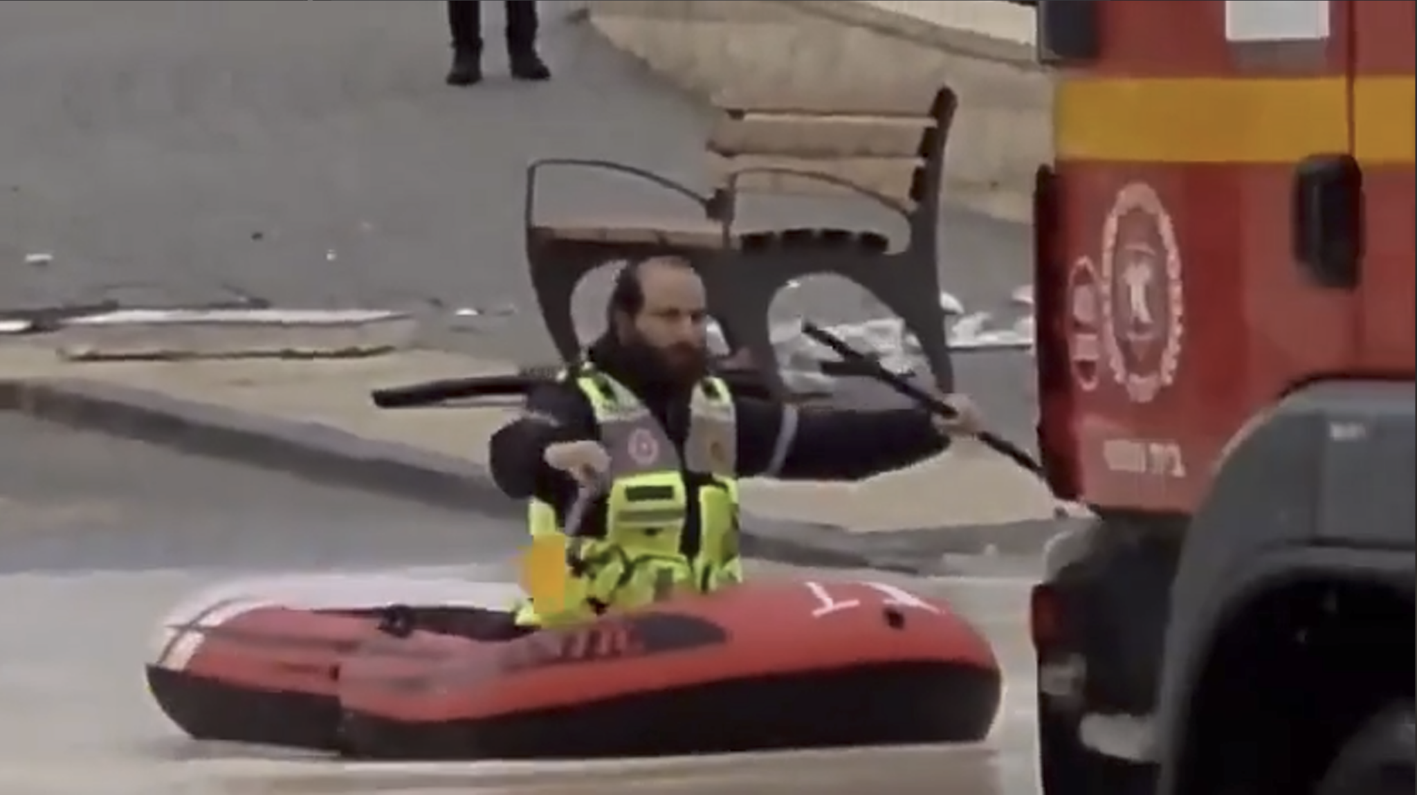 Extreme weather causes flooding, road closures and damage across Israel