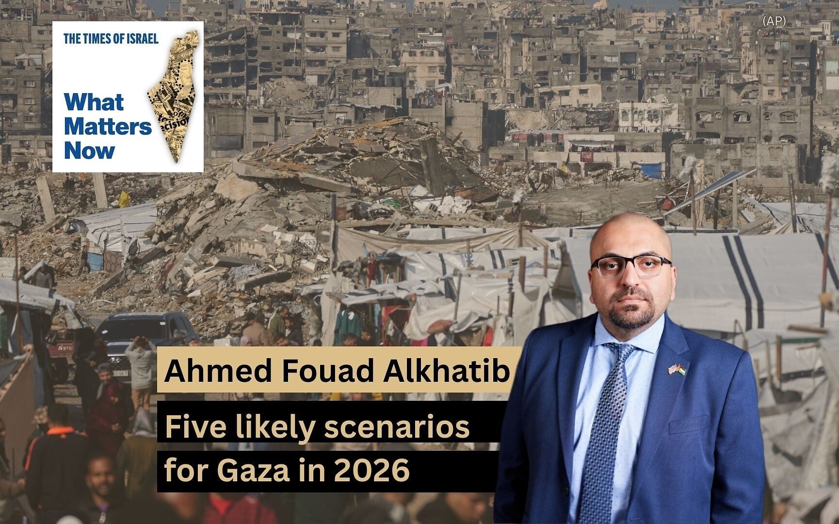 Ahmed Fouad Alkhatib: Five likely scenarios for Gaza in 2026