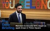 New York City Mayor-elect Zohran Mamdani on December 17, 2025 in New York. (ANGELA WEISS / AFP)