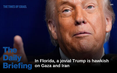 President Donald Trump speaks during a news conference with Israel's Prime Minister Benjamin Netanyahu at Mar-a-Lago, December 29, 2025, in Palm Beach, Florida. (AP Photo/Alex Brandon)