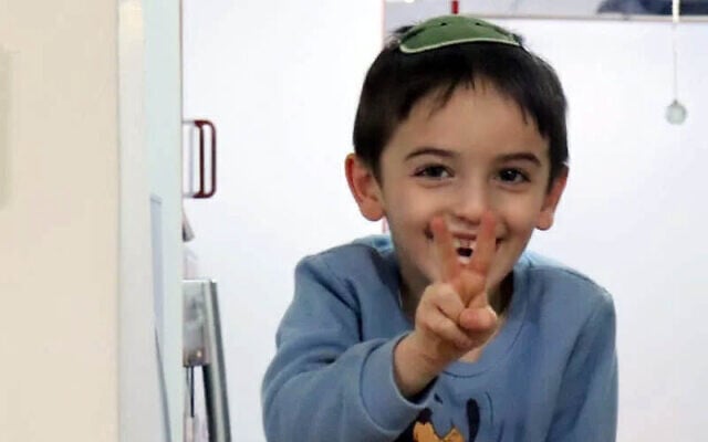 Ariel, 6, who died of the flu on December 3, 2025, and whose last name has been withheld at the request of his family. The day after his death, his small intestine was transplanted into Daniel Haim Biton. (Courtesy) Ariel, 6, who died of the flu on December 3, 2025, and whose last name has been withheld at the request of his family. The day after his death, his small intestine was transplanted into Daniel Haim Biton. (Courtesy)