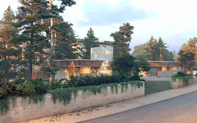 The Villa Sherover property in the Talbieh neighborhood of Jerusalem (Aiko Studio)