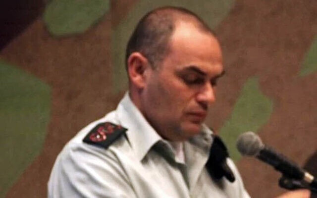 Then-commander of the 14th Armored Brigade, Col. German Giltman, in 2014. (Israel Defense Forces) Then-commander of the 14th Armored Brigade, Col. German Giltman, in 2014. (Israel Defense Forces)