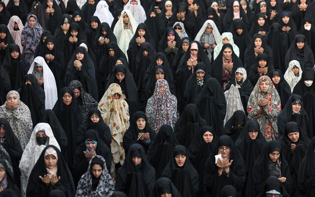 Iran's Khamenei defends hijab as more women flout strict dress code | The  Times of Israel