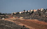 A view of Esh Kodesh, an Israeli outpost in the West Bank, on December 14, 2025. (Zain JAAFAR / AFP)