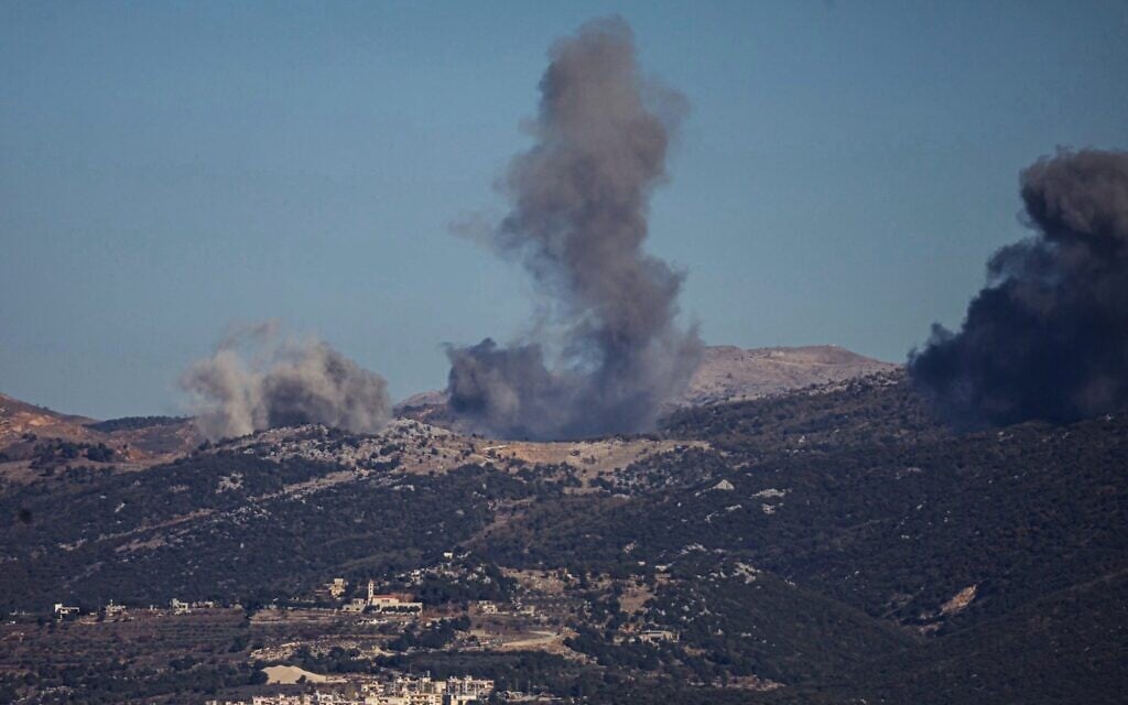 IDF strikes elite Hezbollah unit’s training site in northeastern Lebanon