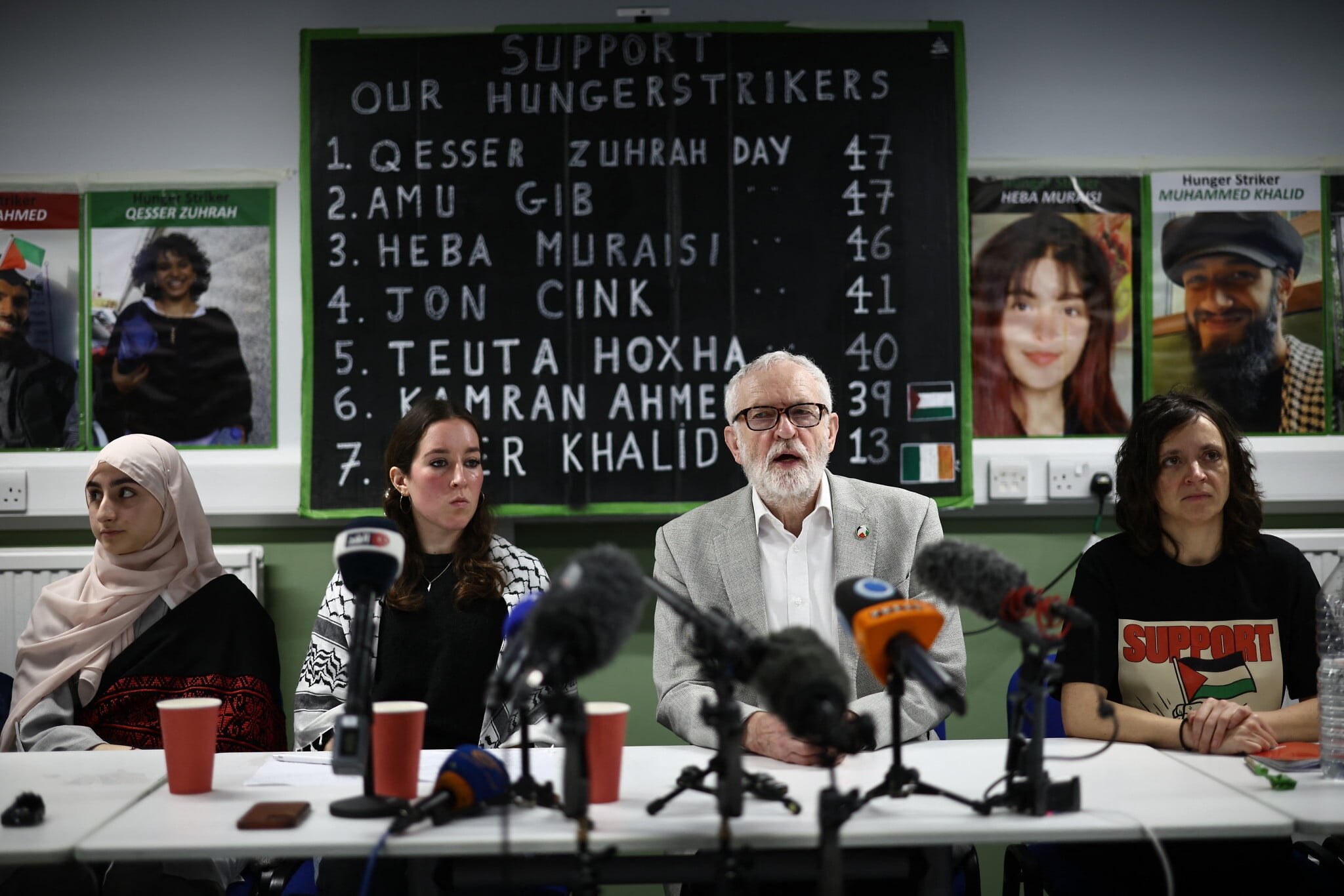 Health of detained anti-Israel activists in UK said ‘deteriorating’ amid hunger strike