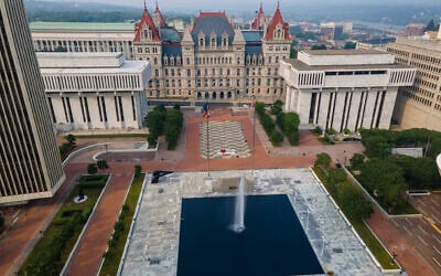 The New York State Capitol building is in Albany, New York, seen June 30, 2023. (AP/Ted Shaffrey) The New York State Capitol building is in Albany, New York, seen June 30, 2023. (AP/Ted Shaffrey)