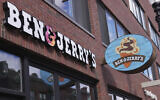 Ben & Jerry's ice cream shop, pictured on February 26, 2025, in Cambridge, Massachusetts. (AP Photo/Charles Krupa)