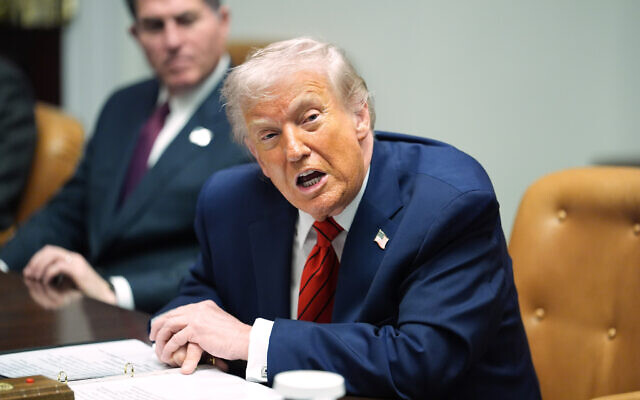 Sitting next to founder and CEO of Dell, Michael Dell, left, US President Donald Trump speaks during a roundtable discussion with business leaders in the Roosevelt Room of the White House, December 10, 2025, in Washington. (AP Photo/Evan Vucci) Sitting next to founder and CEO of Dell, Michael Dell, left, US President Donald Trump speaks during a roundtable discussion with business leaders in the Roosevelt Room of the White House, December 10, 2025, in Washington. (AP Photo/Evan Vucci)