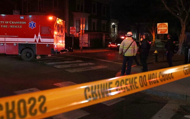 Emergency personnel gather at Hope and Waterman Streets at Brown University in Providence, Rhode Island, December 13, 2025, during a mass shooting. (AP/Mark Stockwell) Emergency personnel gather at Hope and Waterman Streets at Brown University in Providence, Rhode Island, December 13, 2025, during a mass shooting. (AP/Mark Stockwell)
