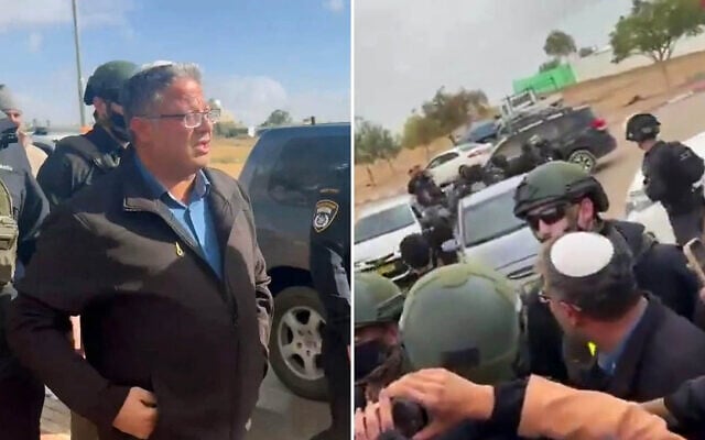 National Security Minister Itamar Ben Gvir tours the Bedouin town of Tarabin on December 28, 2025. (Screenshots/X) National Security Minister Itamar Ben Gvir tours the Bedouin town of Tarabin on December 28, 2025. (Screenshots/X)