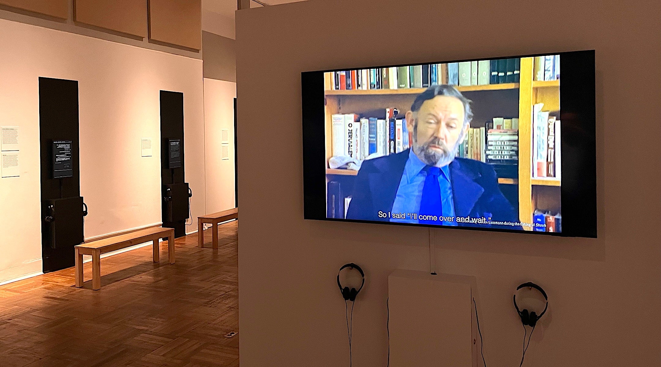 A timely New York exhibition immerses listeners in voices from the Holocaust