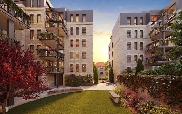 The Hashlosha project in Jerusalem's German Colony. (Oren Cohen group)