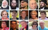 The victims of the December 14, 2025, Sydney Hanukkah terror shooting: top row (left to right) - Reuven Morrison, Rabbi Yaakov Levitan, Dan Elkayam, Alex Kleytman, Rabbi Eli Schlanger; middle row (left to right) - Edith Brutman, Peter Meagher, Tibor Weitzen, Marika Pogany, Matilda [last name withheld]; bottom row (left to right) - Tania Tretiak, Boris Tetleroyd, Adam Smyth, Sofia and Boris Gurman. (Composite: Times of Israel; Images: Courtesy/social media, used in accordance with Clause 27a of the Copyright Law)