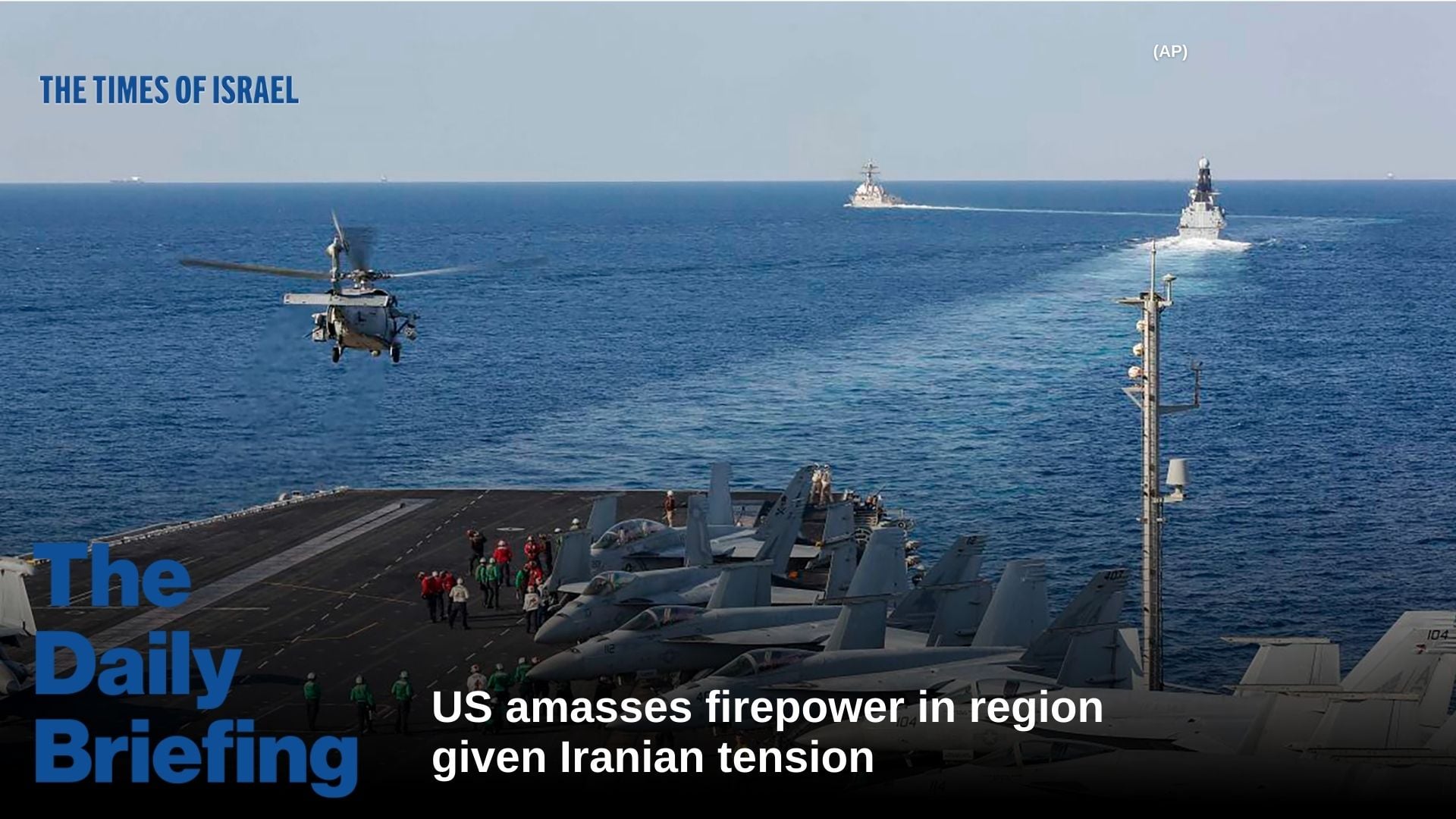 Daily Briefing Jan. 21: Day 838 – US amasses firepower in region amid Iranian tension
