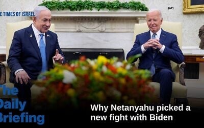 President Joe Biden meets with Israeli Prime Minister Benjamin Netanyahu in the Oval Office of the White House in Washington, Thursday, July 25, 2024. (AP Photo/Susan Walsh) President Joe Biden meets with Israeli Prime Minister Benjamin Netanyahu in the Oval Office of the White House in Washington, Thursday, July 25, 2024. (AP Photo/Susan Walsh)