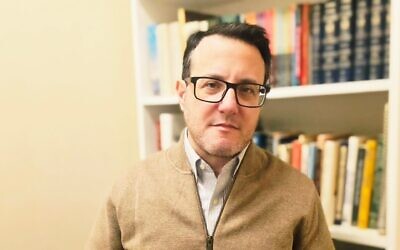 After a long career at the Anti-Defamation League, Aryeh Tuchman has left for a senior role at the Nexus Project, an antisemitism watchdog group that is often critical of the ADL. (Courtesy/ via JTA)