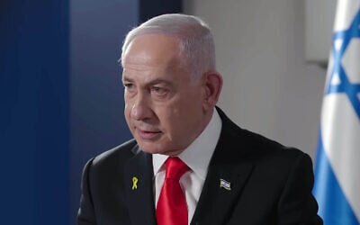 Prime Minister Benjamin Netanyahu speaks in an interview with The Economist in Jerusalem, January 8, 2026. (Screen capture: Youtube/The Economist)