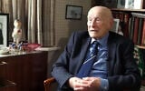 Josef Veselsky speaks to a Slovakian media outlet in an interview aired in September 2018. (Screenshot: YouTube, used in accordance with Clause 27a of the Copyright Law)