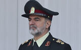 Iranian police chief General Ahmad-Reza Radan attends a military parade marking the Iran's annual army day in the capital Tehran, on April 18, 2023. (ATTA KENARE / AFP)
