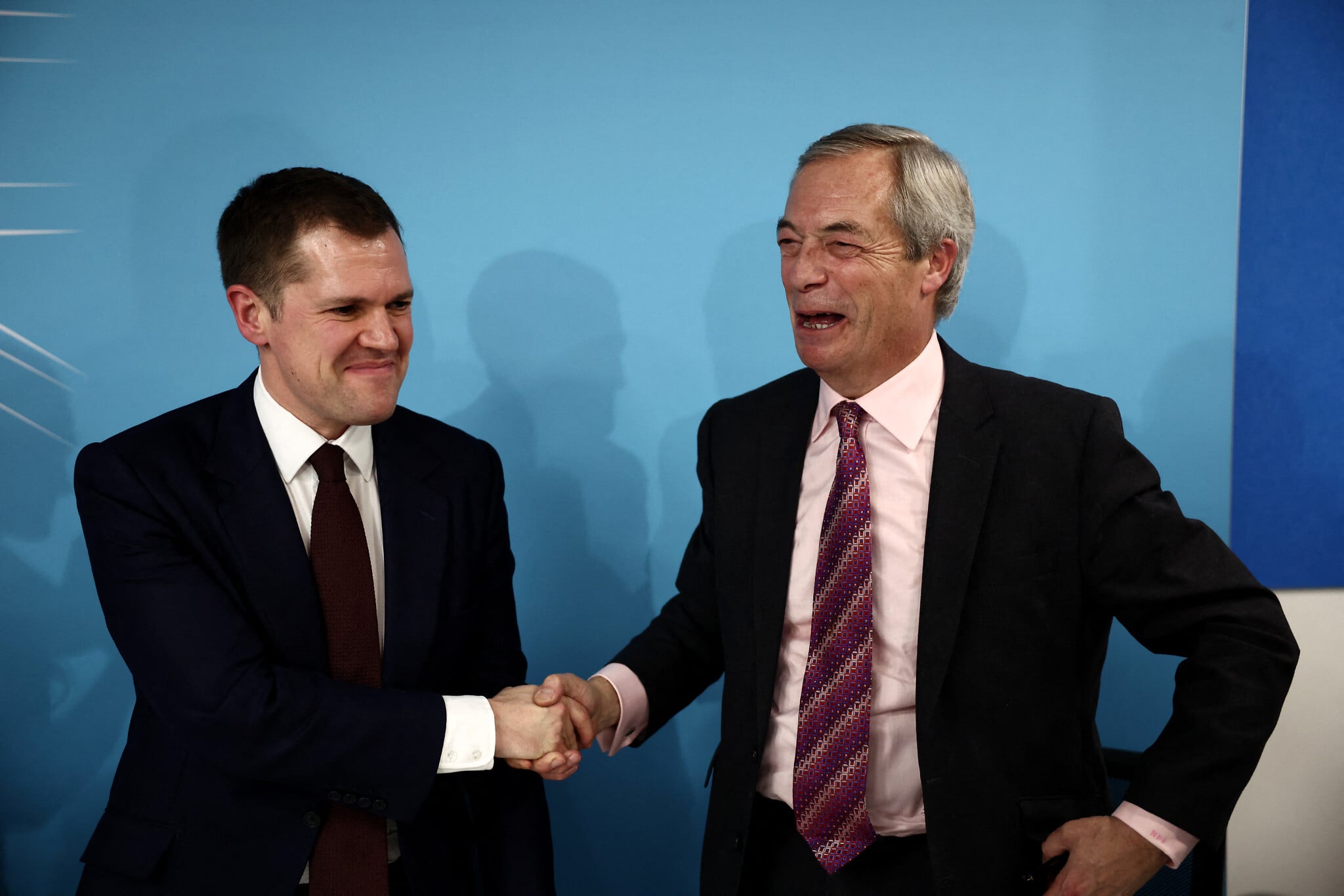 Ousted Conservative Party politician joins Nigel Farage’s hard-right Reform UK