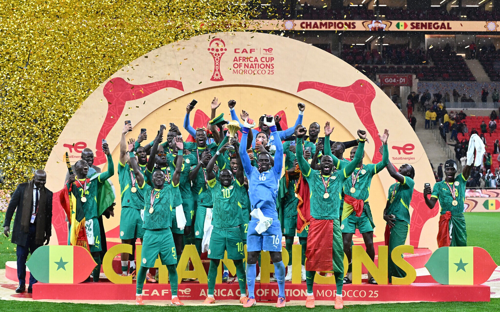 Senegal wins Africa Cup after walk-off protest, chaos over controversial Morocco penalty