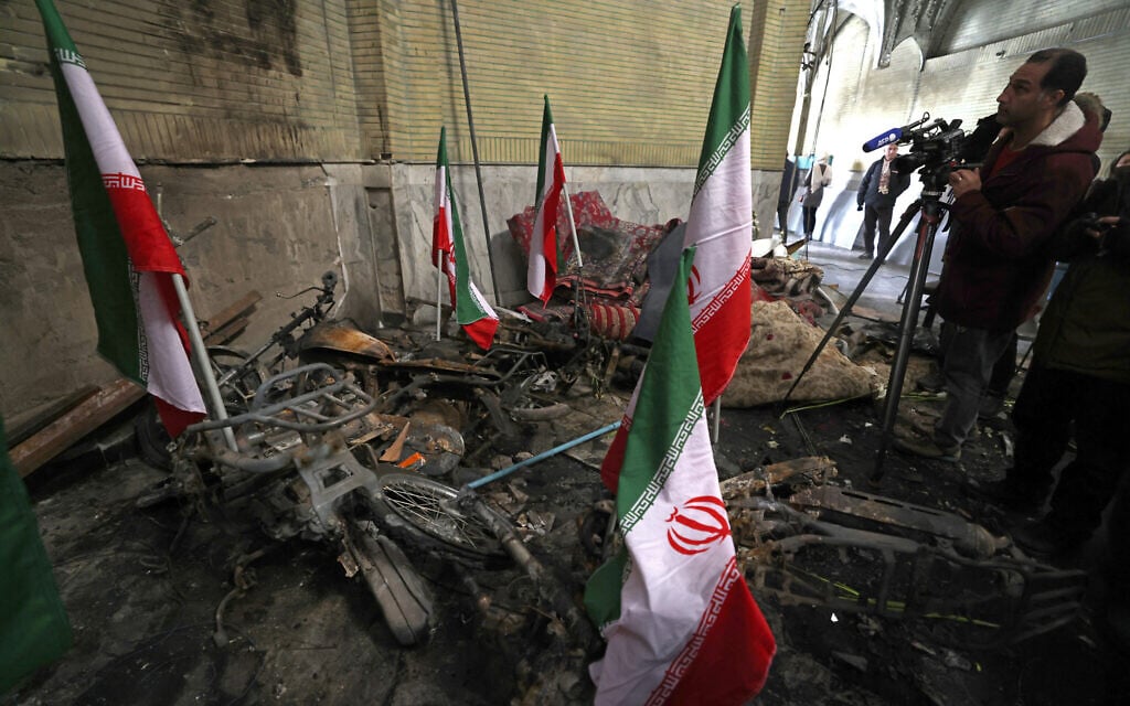 First official death toll of recent Iran protests 3,117, state TV says