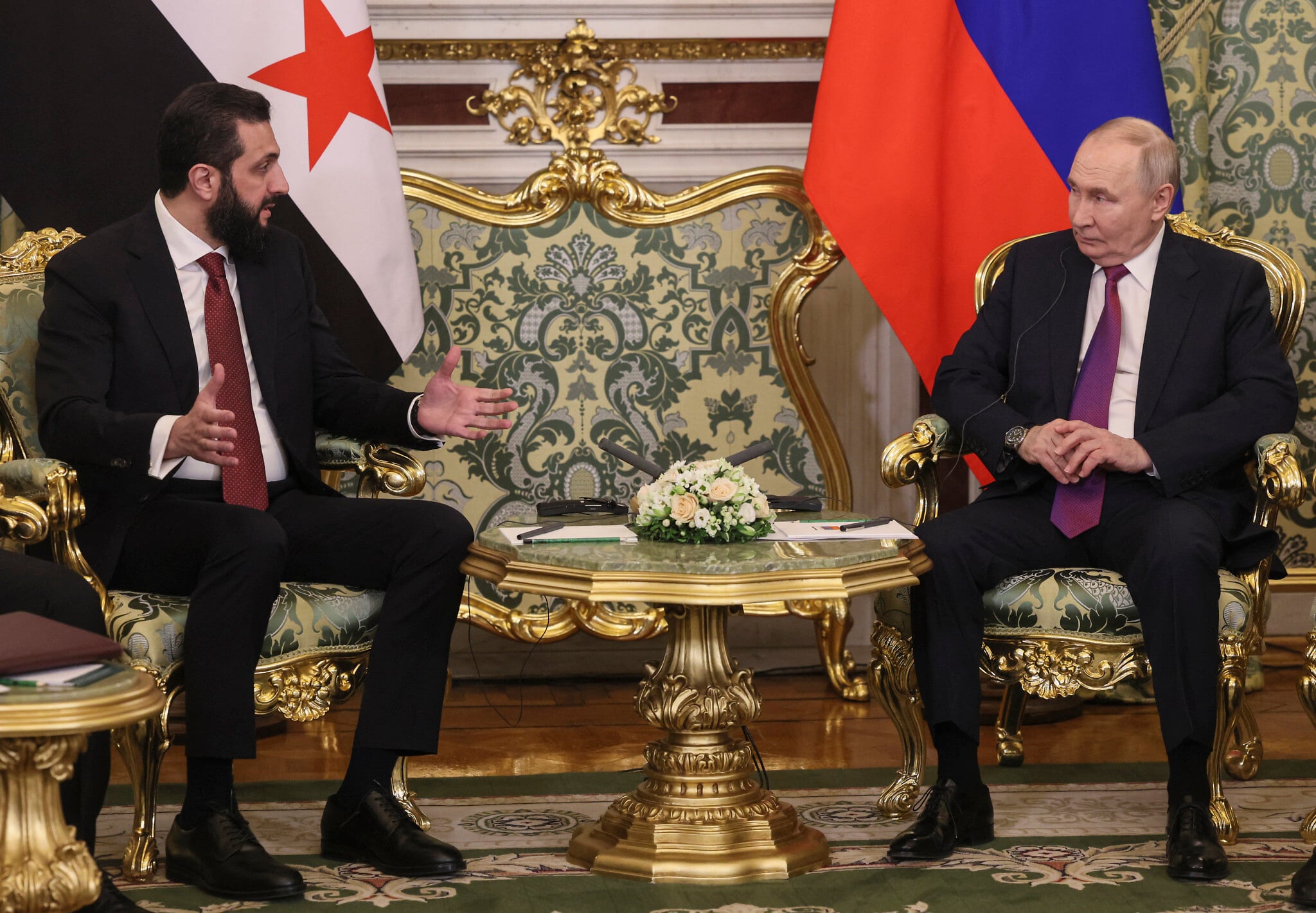 Syrian leader meets Putin as Russia eyes deal on military bases