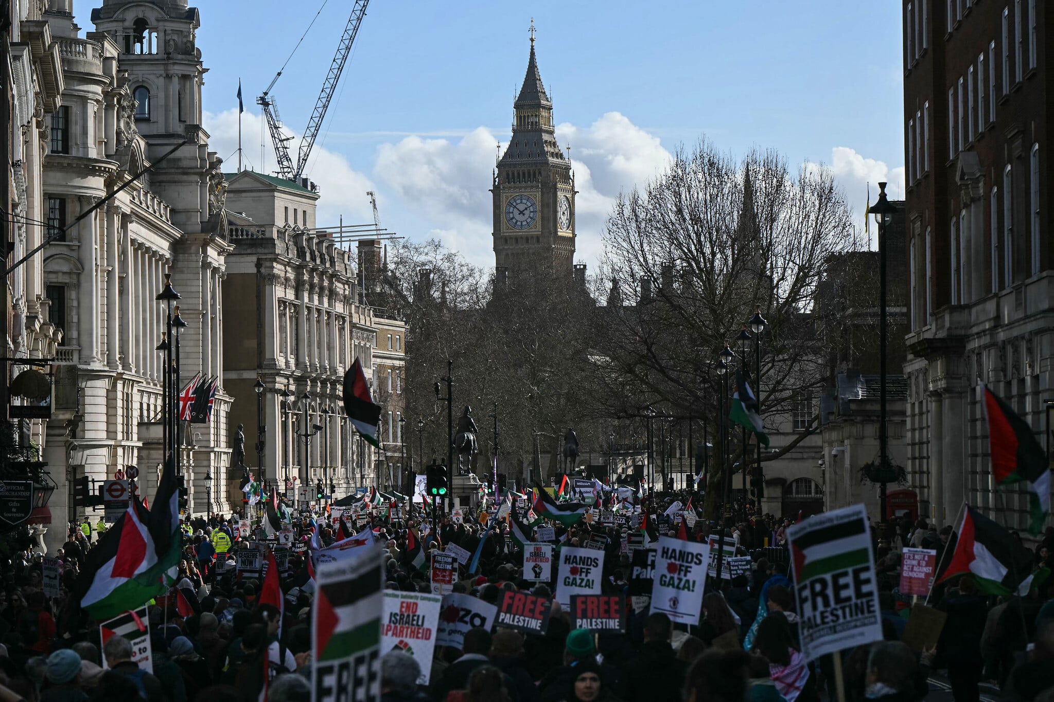Prominent UK activist arrested at London protest for ‘Globalize the intifada’ sign